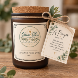 Grace & Glow Candle Co. Signature Candle Collection – Amazing Grace